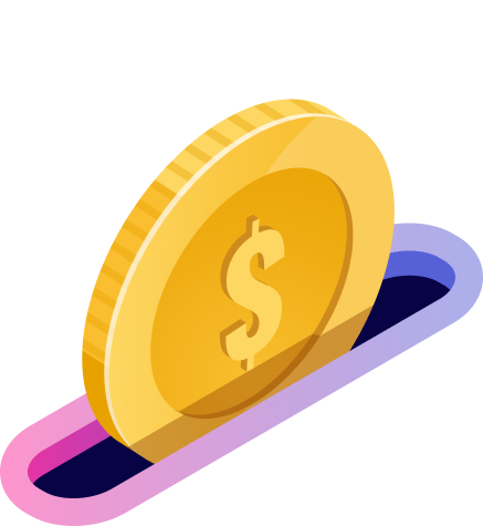 Private credit coin illustration